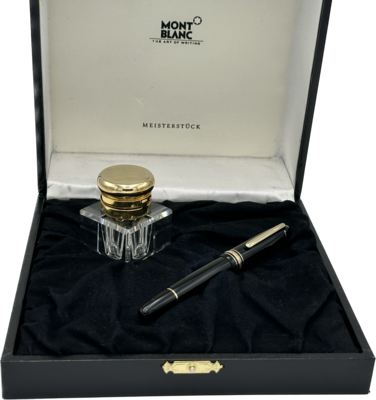 Montblanc Meisterstück coffret encrier et Stylo plume Legrand 146
