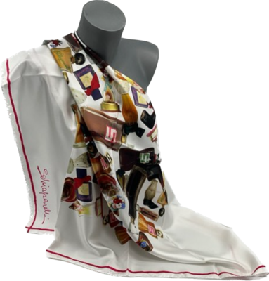 Schiaparelli carré de soie 90x90