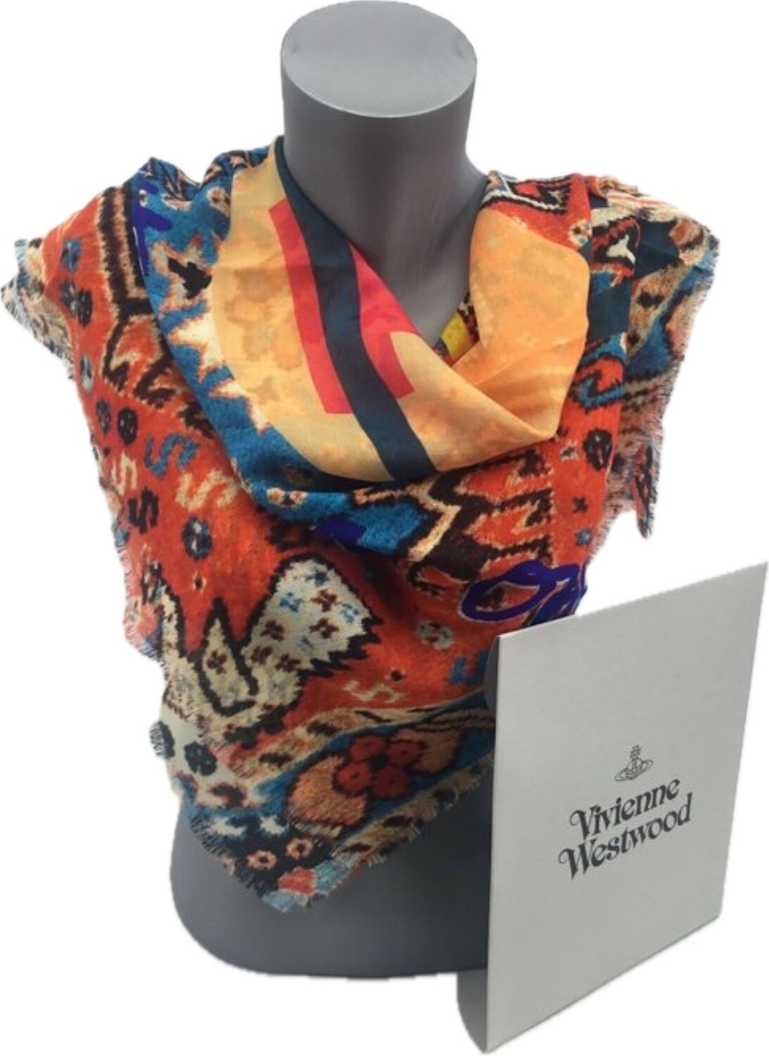 Vivienne Westwood écharpe en laine 87x87