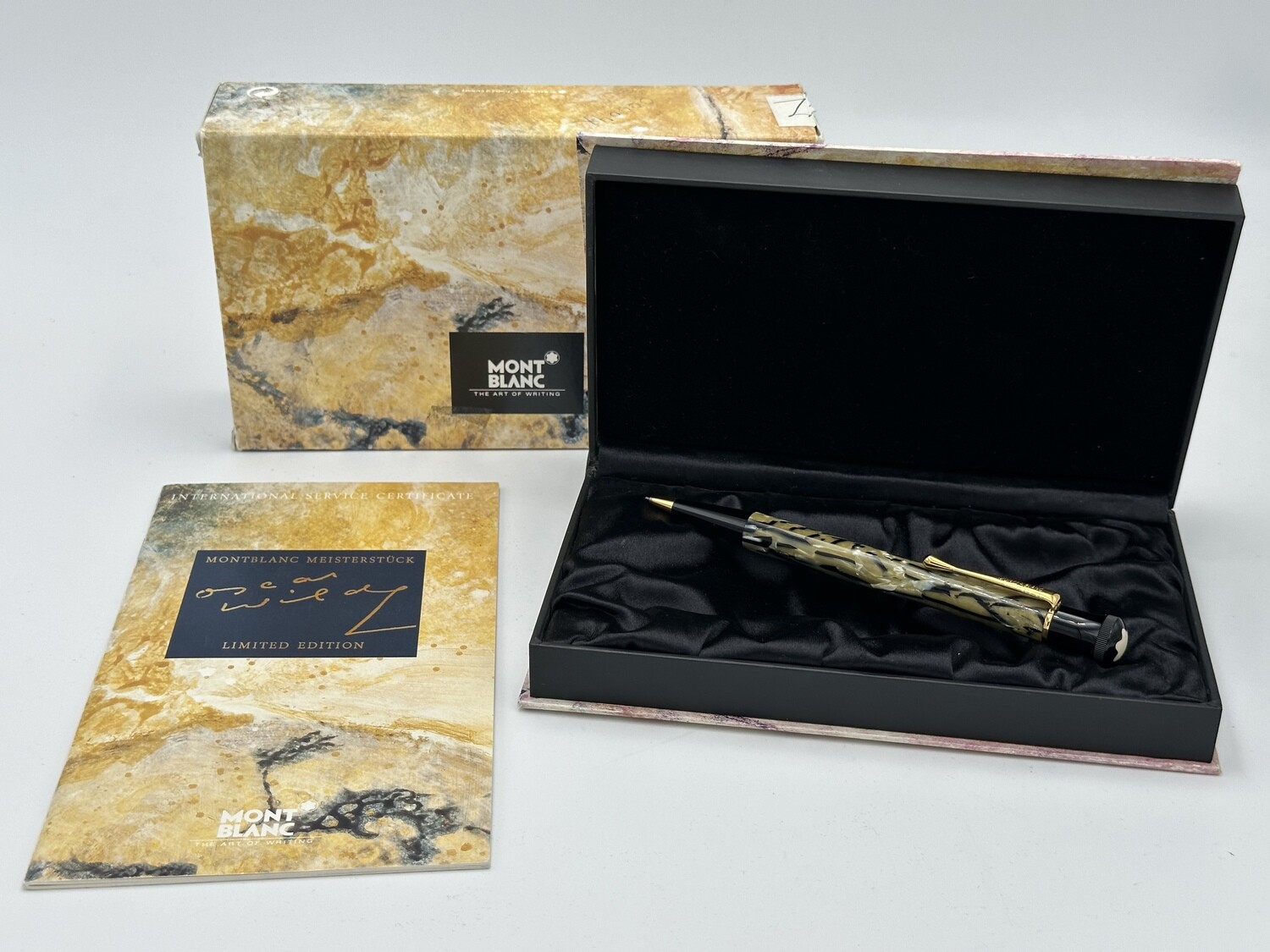 Montblanc collection grand écrivain « Oscar Wilde » porte mine