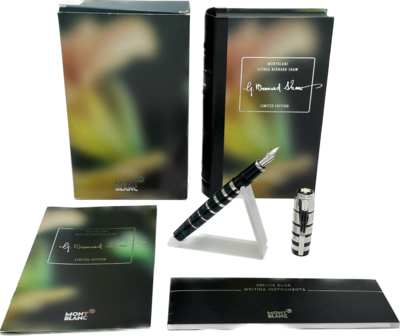 Montblanc collection grand écrivain « Bernard Shaw » stylo plume