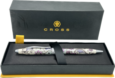 Cross Botanica orchidée violette stylo bille