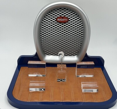 Bugatti présentoire pour stylos, voitures miniatures etc. + supports stylos