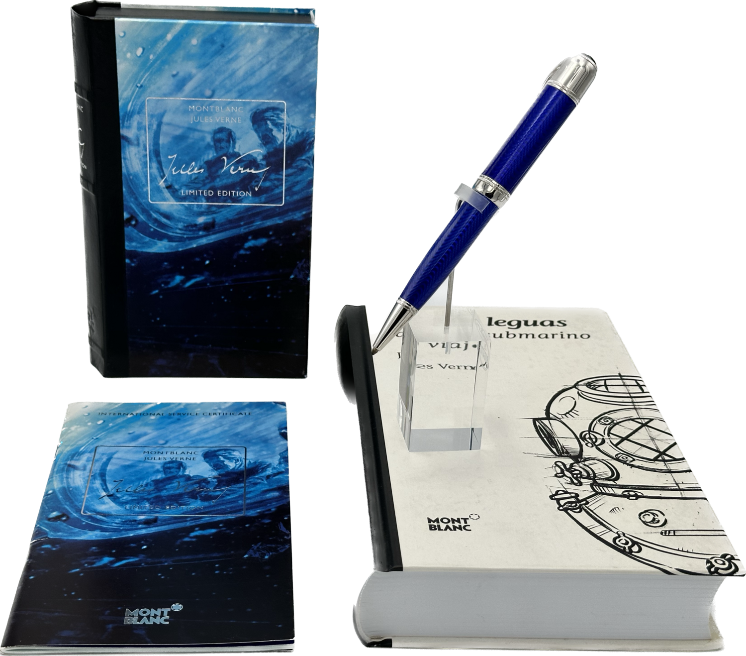 Montblanc collection grand écrivain « Jules vernes » stylo bille