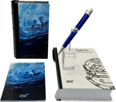 Montblanc collection grand écrivain « Jules vernes » stylo bille