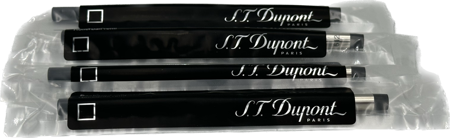 S.T. Dupont lot de 4 recharges Roller