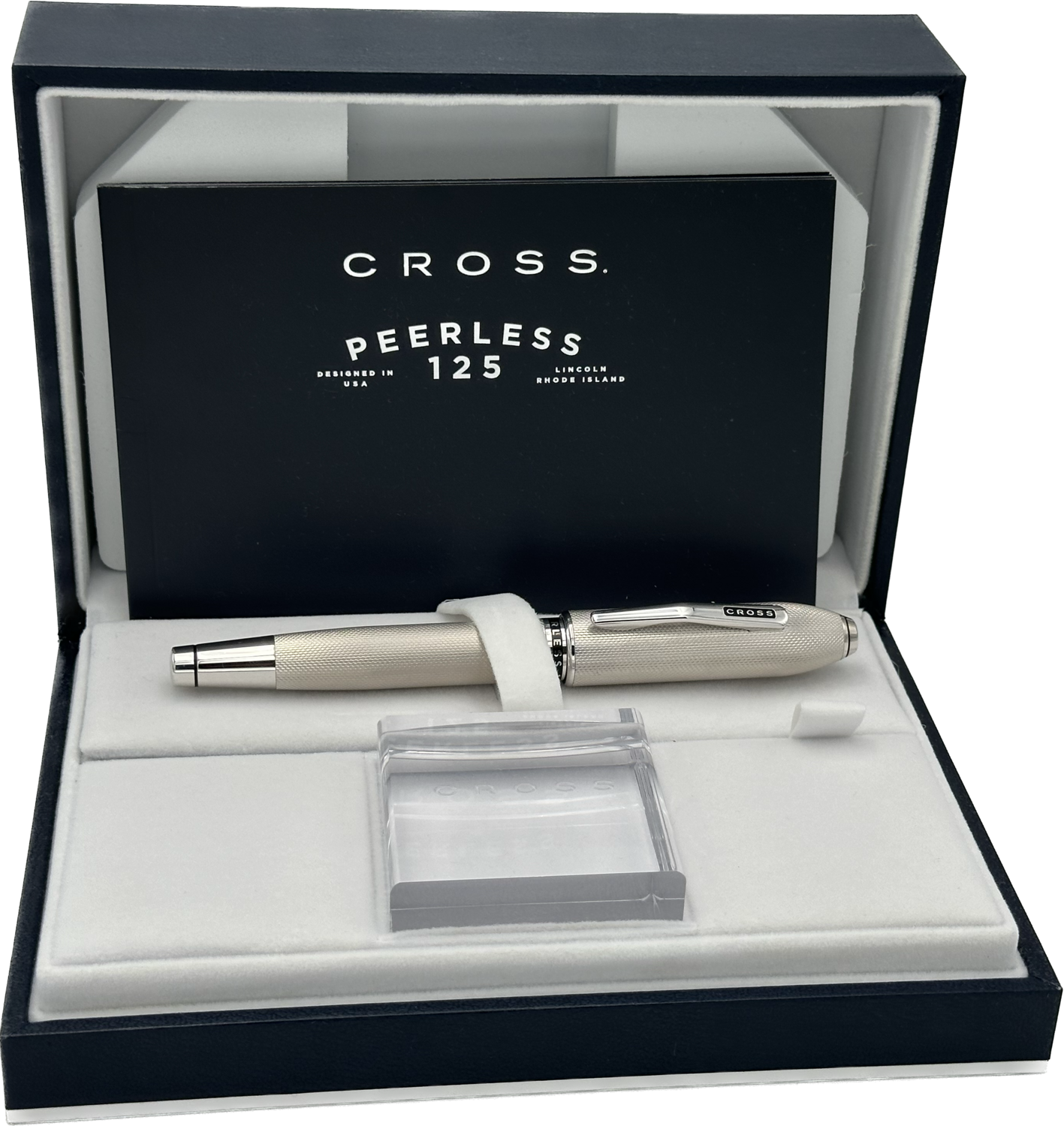 Cross Peerless 125 rollerball platinium  brossé