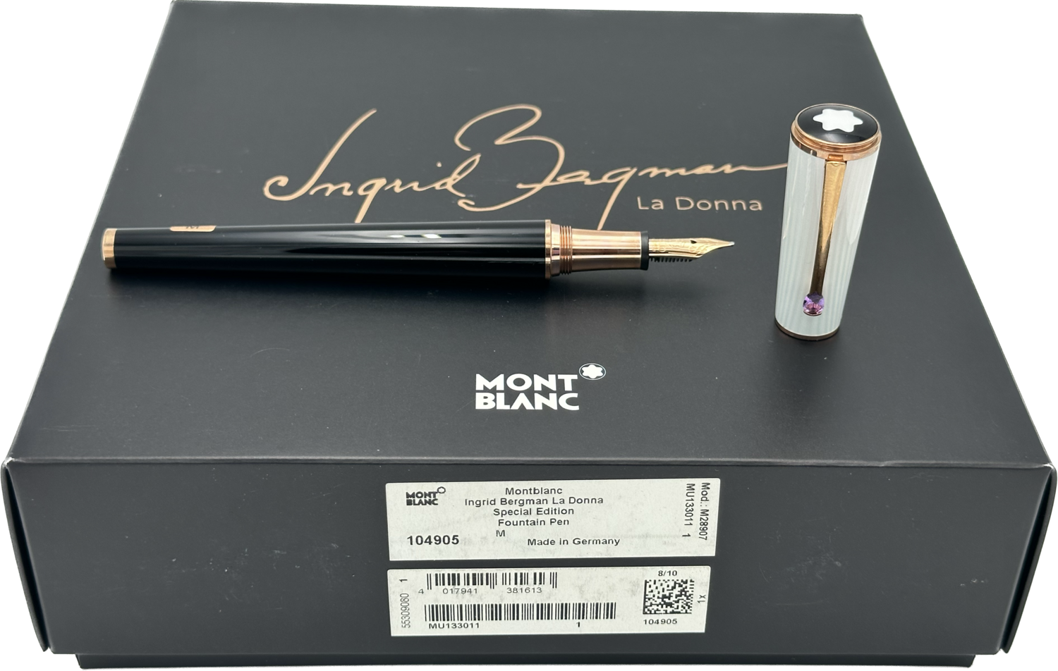 Montblanc Ingrid Bergman La Donna collection  stylo plume