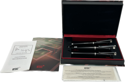 Montblanc collection grand écrivain Set «Franz Kafka» stylo plume, stylo bille, porte mine