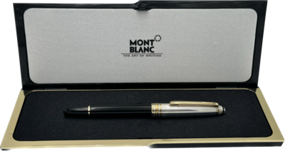 Montblanc Meisterstück 144 solitaire doué stylo plume 18 k