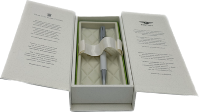 Faber Castell Bentley White satin  ballpoint pen