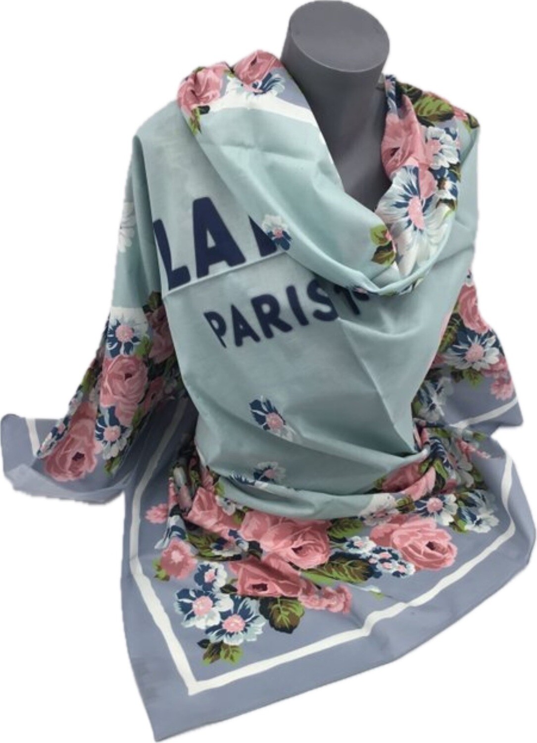 Lancel écharpe en coton 140x140