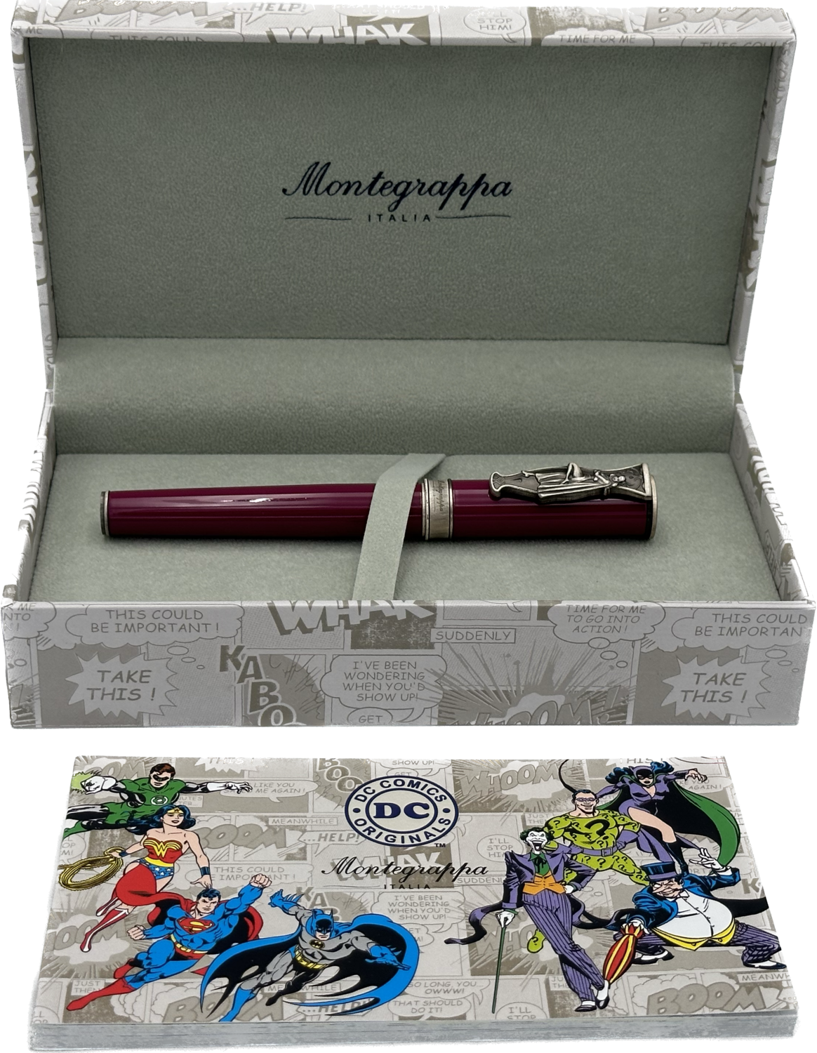 Montegrappa DC comics - Vilains  - catwoman  stylo rollerball