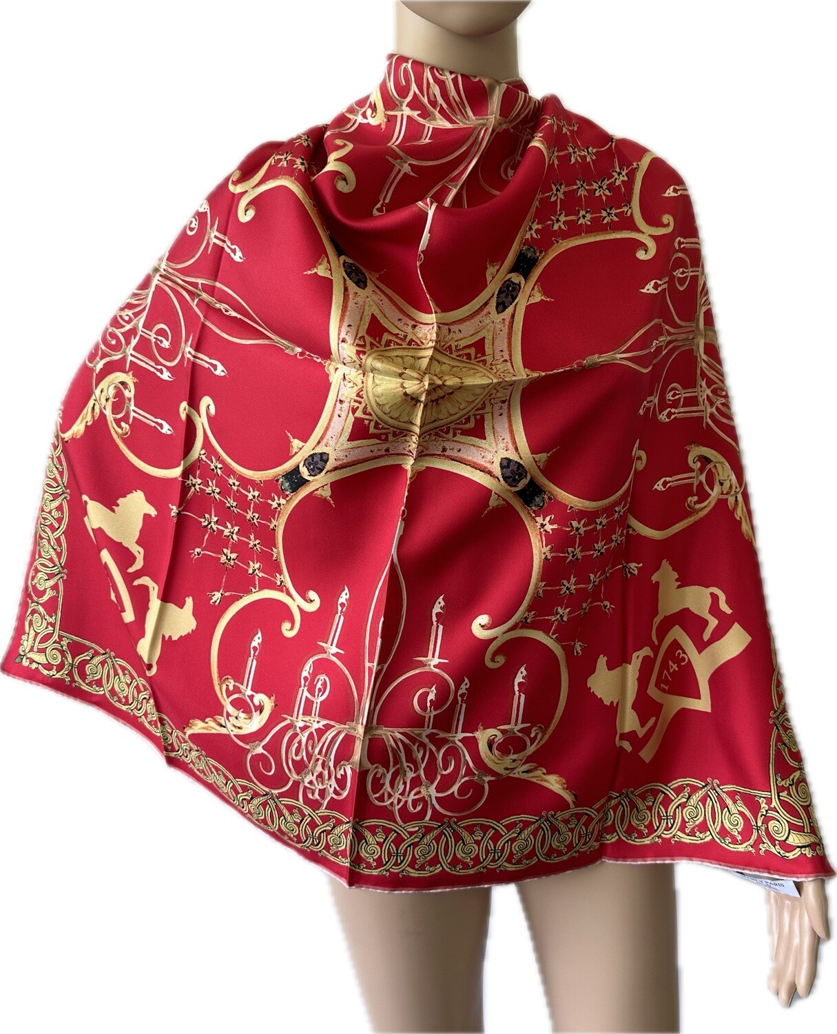 MarlyParis carré de soie 88x88