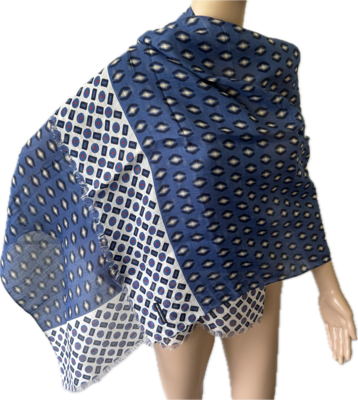 The suit company écharpe frangée 67x174