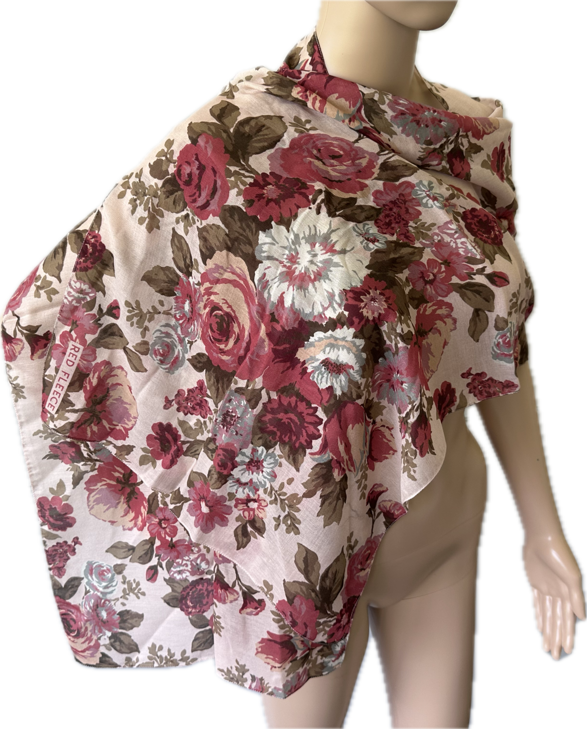 Red Fleece écharpe 45x180