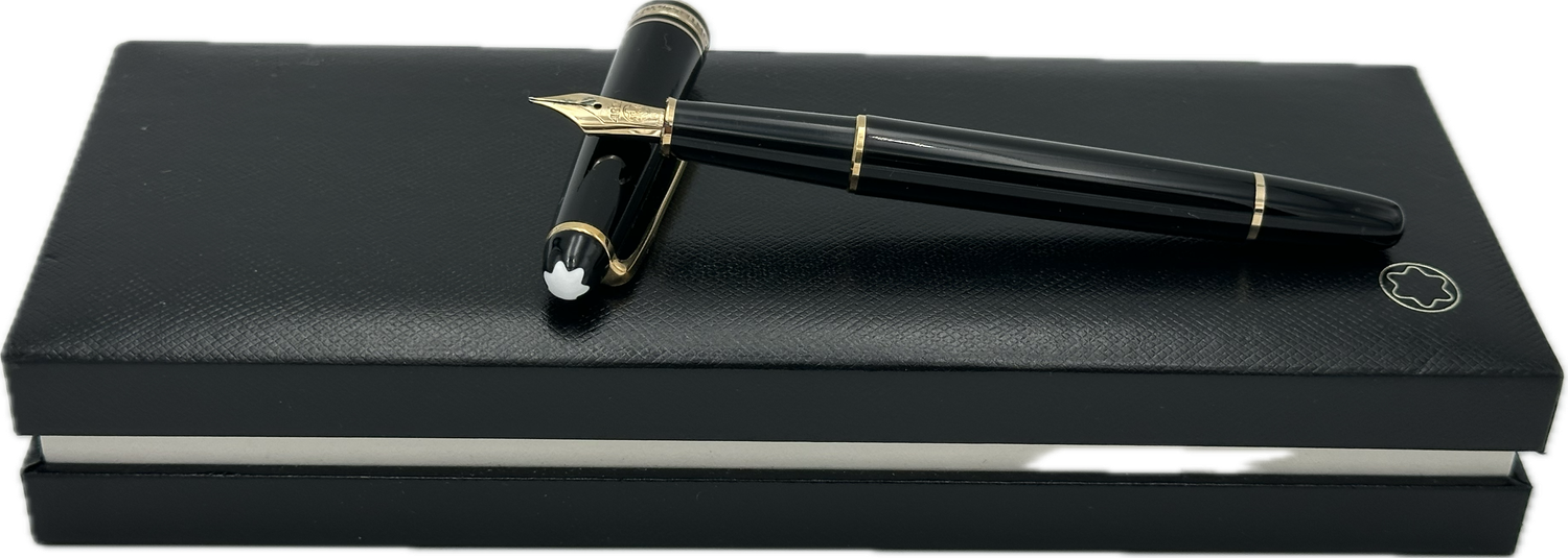 Montblanc Meisterstuck classique doré Stylo plume vintage
