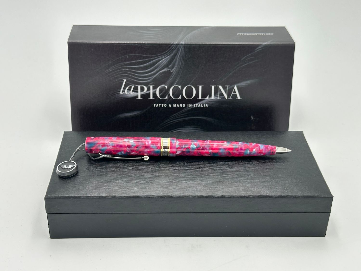 Leonardo la « piccolina » rosa Himalaya stylo bille