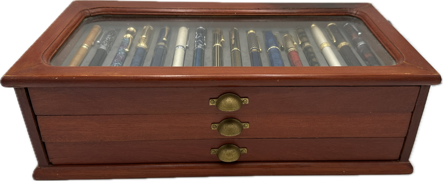 Coffret de 16 stylos plume