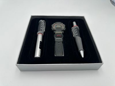 Rotring coffret core stylo bille, stylo plume, montre