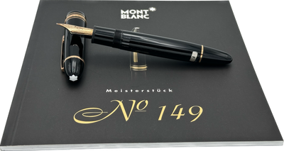Montblanc 149 édition 90 ans doré or rose stylo plume F
