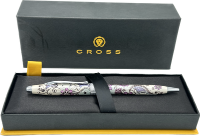 Cross Botanica orchidée violette stylo bille