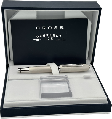 Cross Peerless 125 rollerball platinium  brossé