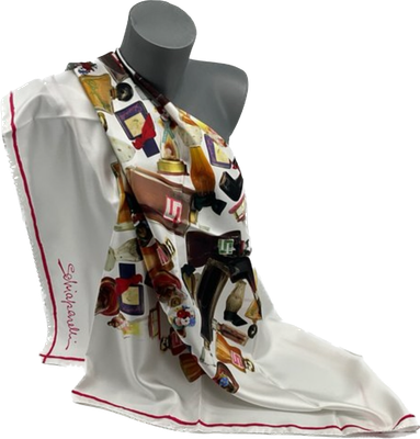 Schiaparelli carré de soie 90x90