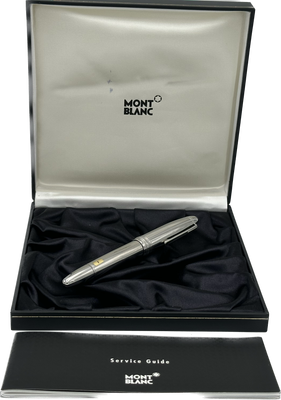Montblanc Meisterstück Legrand solitaire Stainless Steel stylo plume 18 k Montblanc Meisterstück Legrand solitaire Stainless Steel stylo plume 18 k