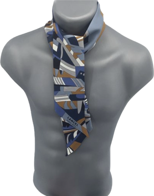 Lancel Paris écharpe tour de cou 8,5x120