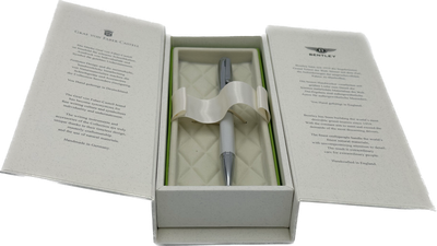 Faber Castell Bentley White satin  ballpoint pen
