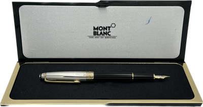 Montblanc Meisterstück 144 solitaire doué stylo plume 18 k