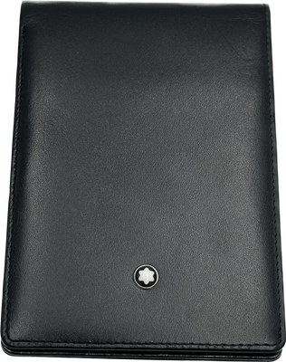 Montblanc porte bloc note et billets