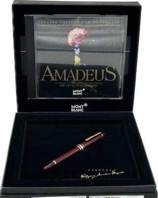 Montblanc Meisterstuck Mozart bordeaux stylo plume