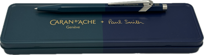 Caran d’Ache Green Navy Blue Paul smith stylo bille