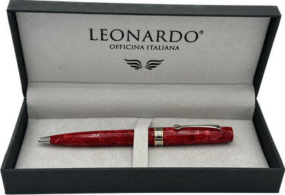 Leonardo la « piccolina » rouge passion stylo bille