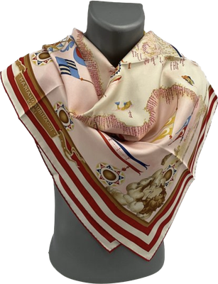 Mariano Rubinacci carré de soie 87x87