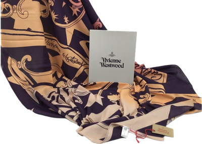 Vivienne Westwood Hommage écharpe 110x140
