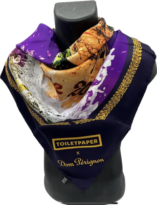 Dom Perignon vintage carré de soie 90x90