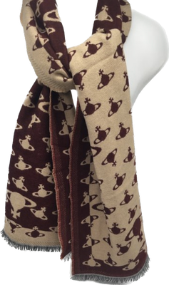Vivienne Westwood hommage écharpe 45x200