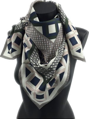 Lancel foulard art déco 88x87