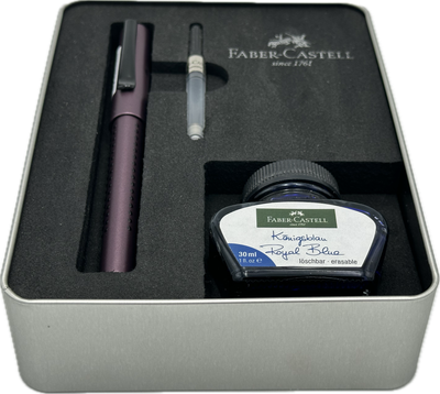 Faber Castell coffret grip berry  stylo plume