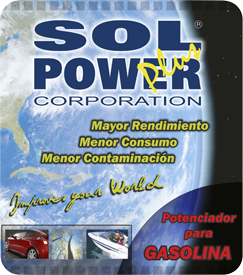 SOL POWER Plus - Potenciador Gasolina