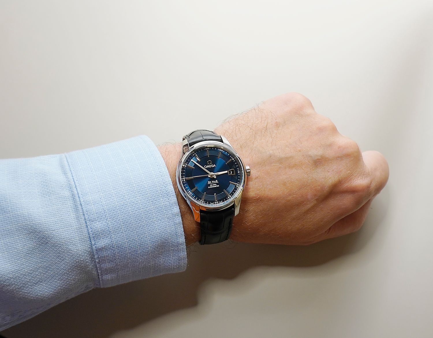 OMEGA De Ville Hour Vision Blue Co-Axial (2017)