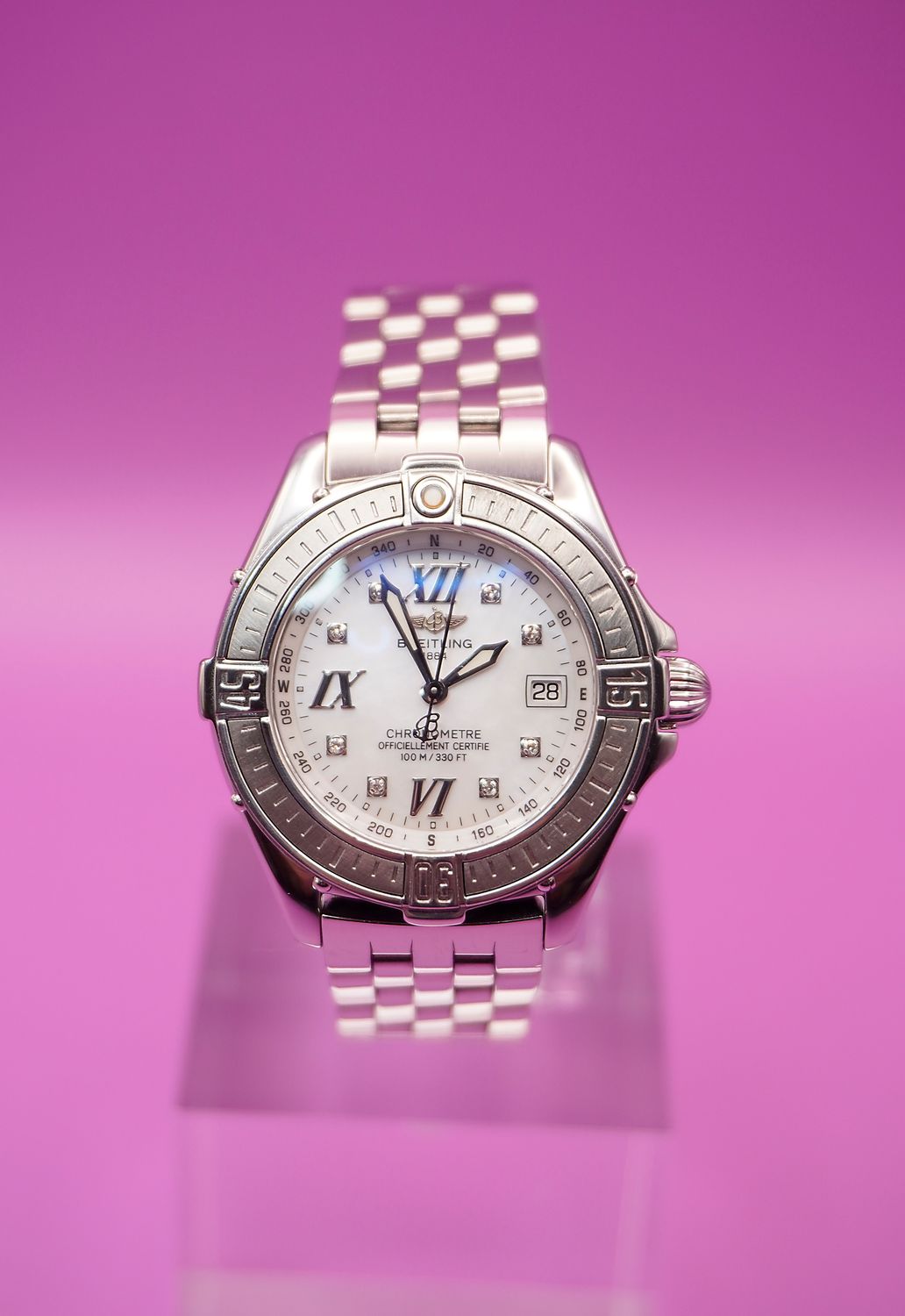 Breitling Ladies Diamond Windrider B Class