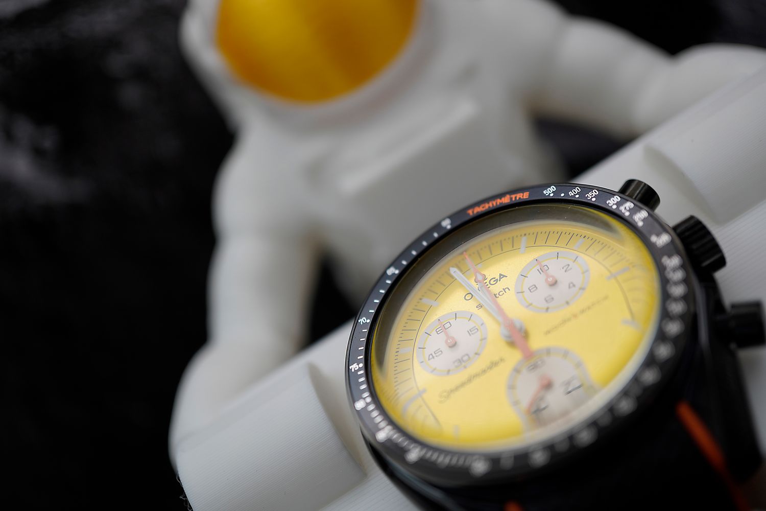 Sun Black SS with Silicone Strap