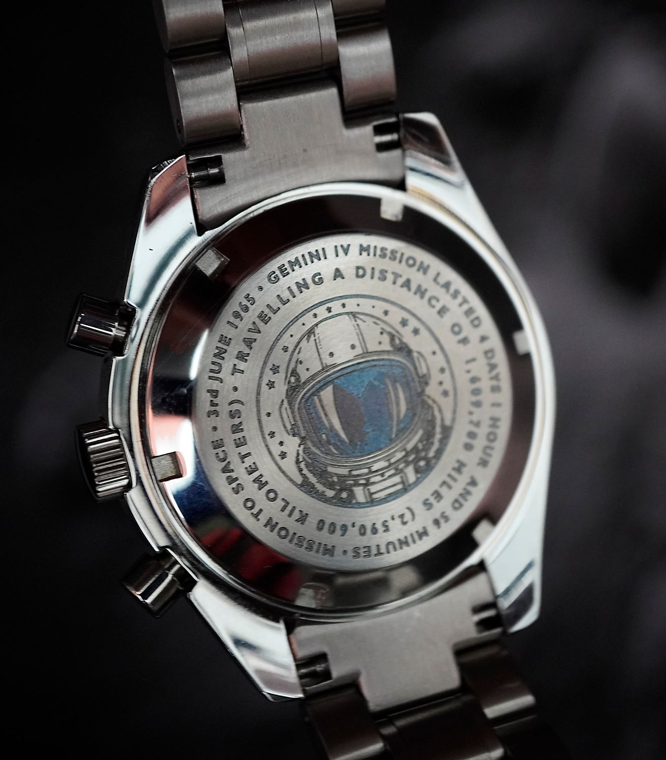 MoonPhase Snoopy SS with SS Bracelet