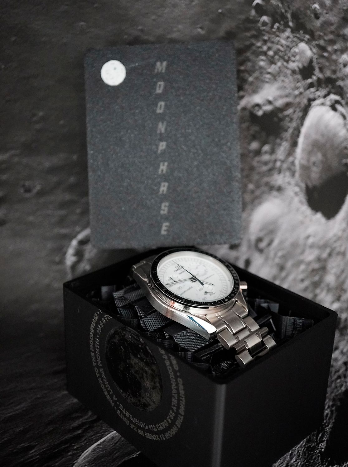 MoonPhase Snoopy SS with SS Bracelet