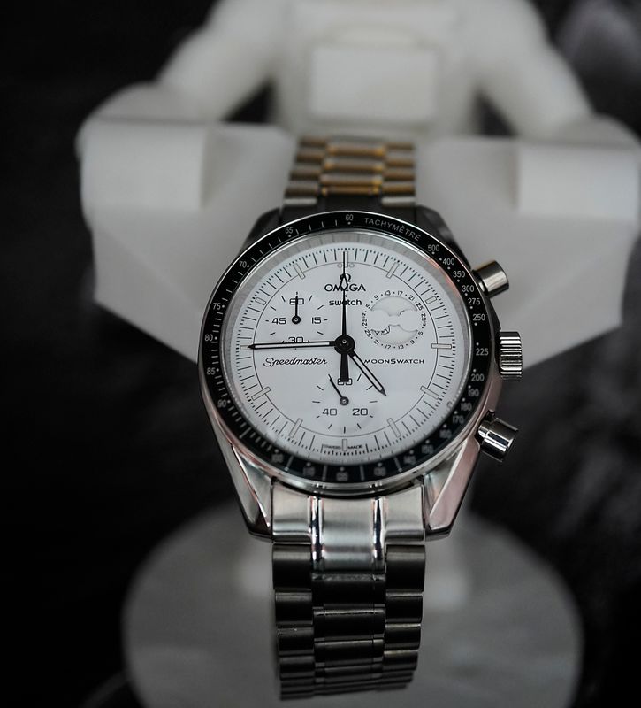 MoonPhase Snoopy SS with SS Bracelet