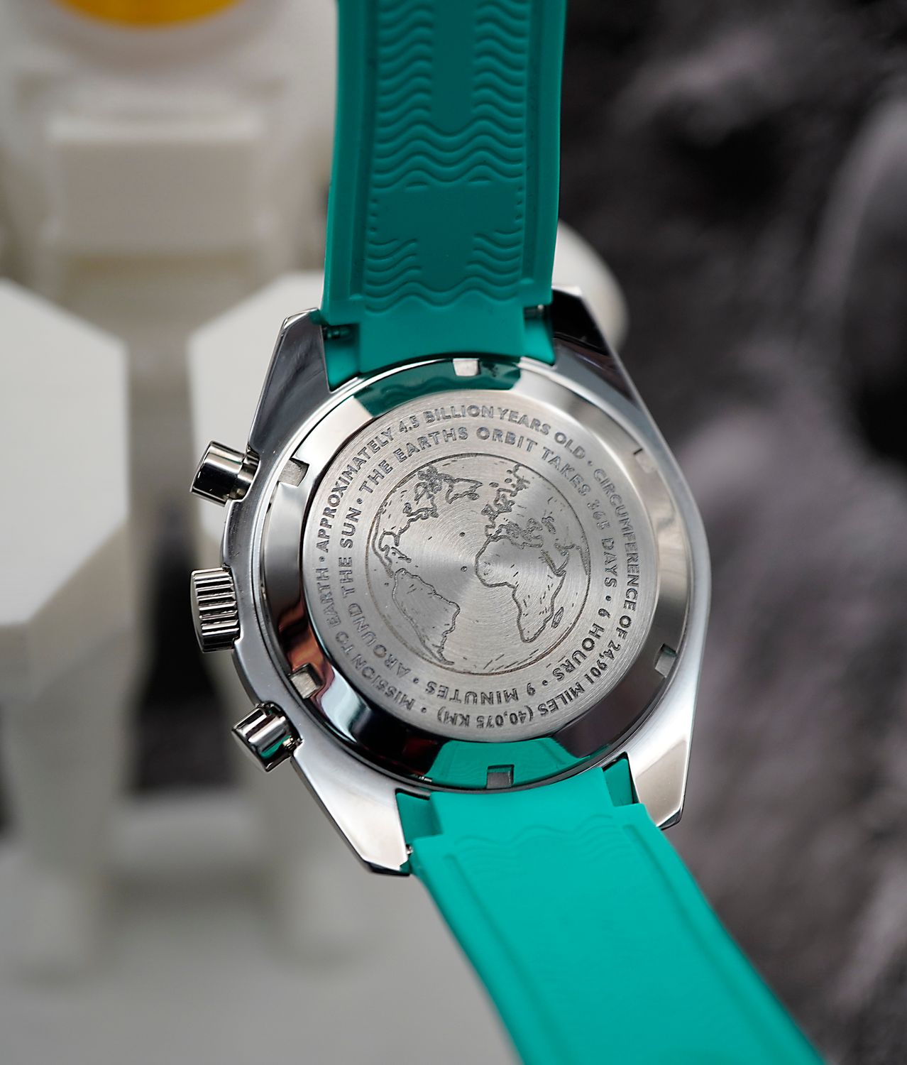 Earth SS with Silicone Strap
